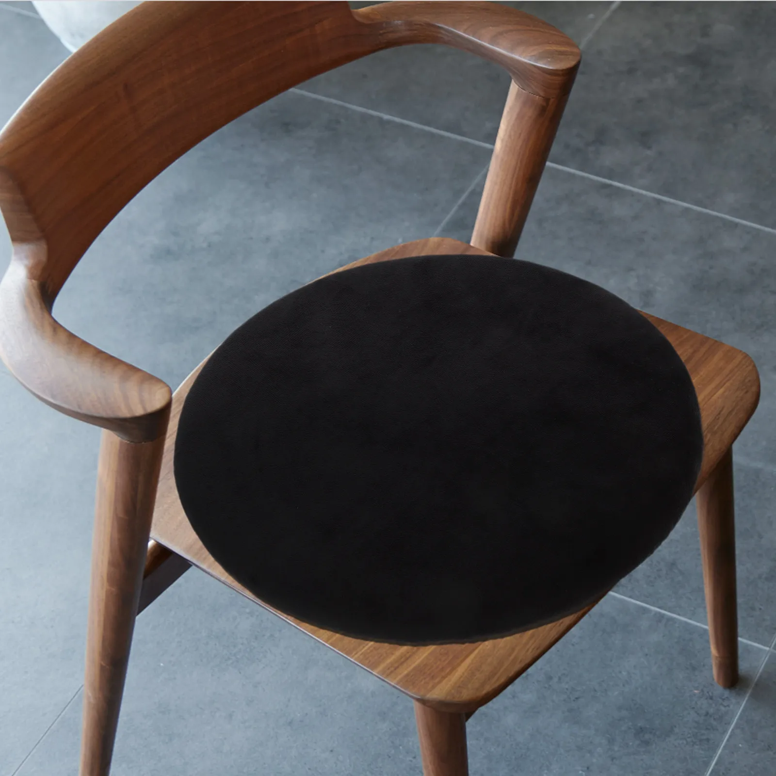 Round Bar Stool Covers 15 Inch Memory Foam Cushion Non Slip Backing Round Chair Seat Pad for Dining Office Kitchen Stool