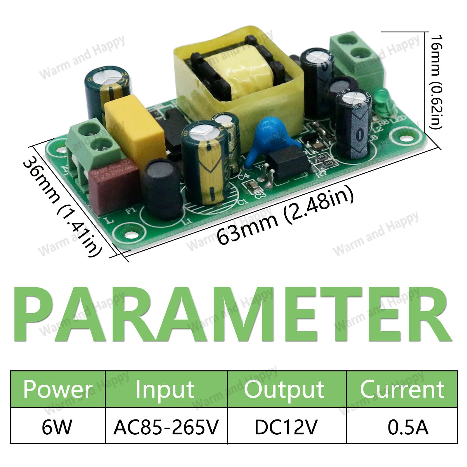 6W 12W 24W 100W High-End Qroducts LED-Treiber DC12V LED-Netzteil 0,5A 1A 2A 8A Lichttransformatoren für LED-Beleuchtungstreiber