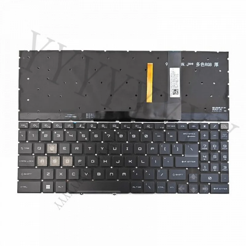 

q+for MSI Cyborg 15 A13 A13V A13U A13VE A13VF A13VFK A13UDX A13UEX US Backlit Keyboard