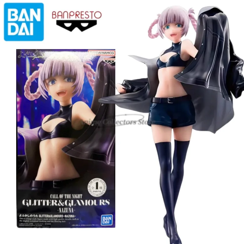 

Original Bandai Banpresto GLITTER&GLAMOURS Call of The Night Nazuna Nanakusa Anime Figure Toys for Gift Model Ornaments