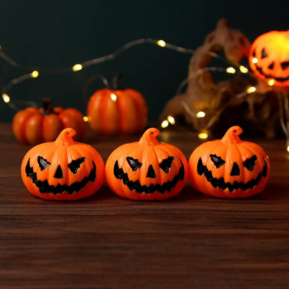 Festive Halloween Decorations Spooky Halloween Pumpkin Lantern Led Lights Set for Festive Atmosphere for Party for Halloween