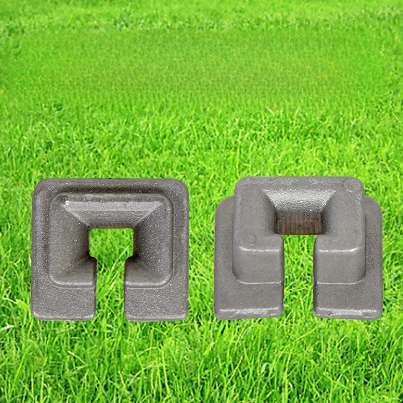 2pcs Square Line Lock Buckle For Grass Trimmer Universal Replacement Spare Parts Durable Square Clip Komatsu AMK Brush Cutter 1