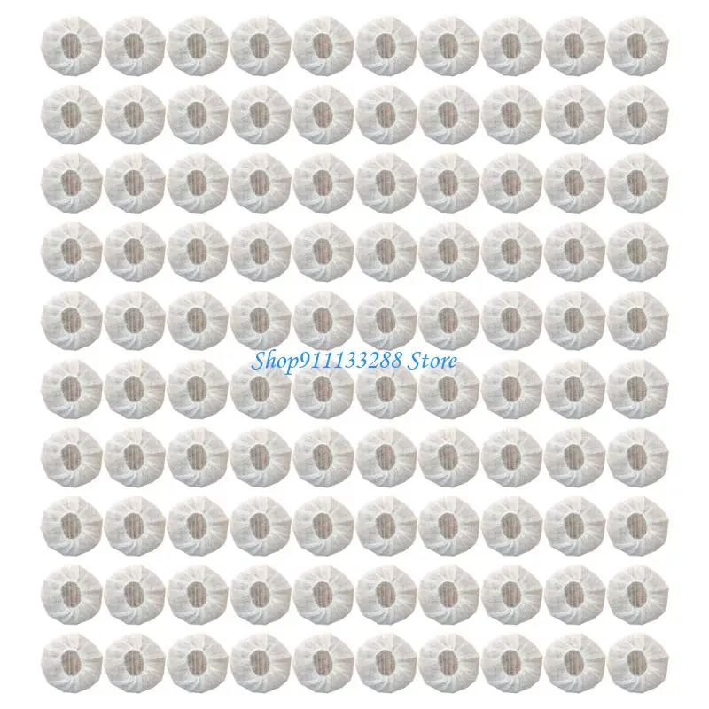 G88D Headphone Ear Cup Covers for Shared Headphones, Nonwoven 10-12 Standard Fit Covers, 50 Pair for School and Library Use