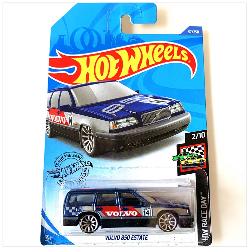 HotWheels 1:64 Volvos 850 estate Alloy Wagon Modello di auto sportiva Fonde sotto pressione Classico retrò da corsa Veicoli da turismo Modello di auto Giocattoli per bambini