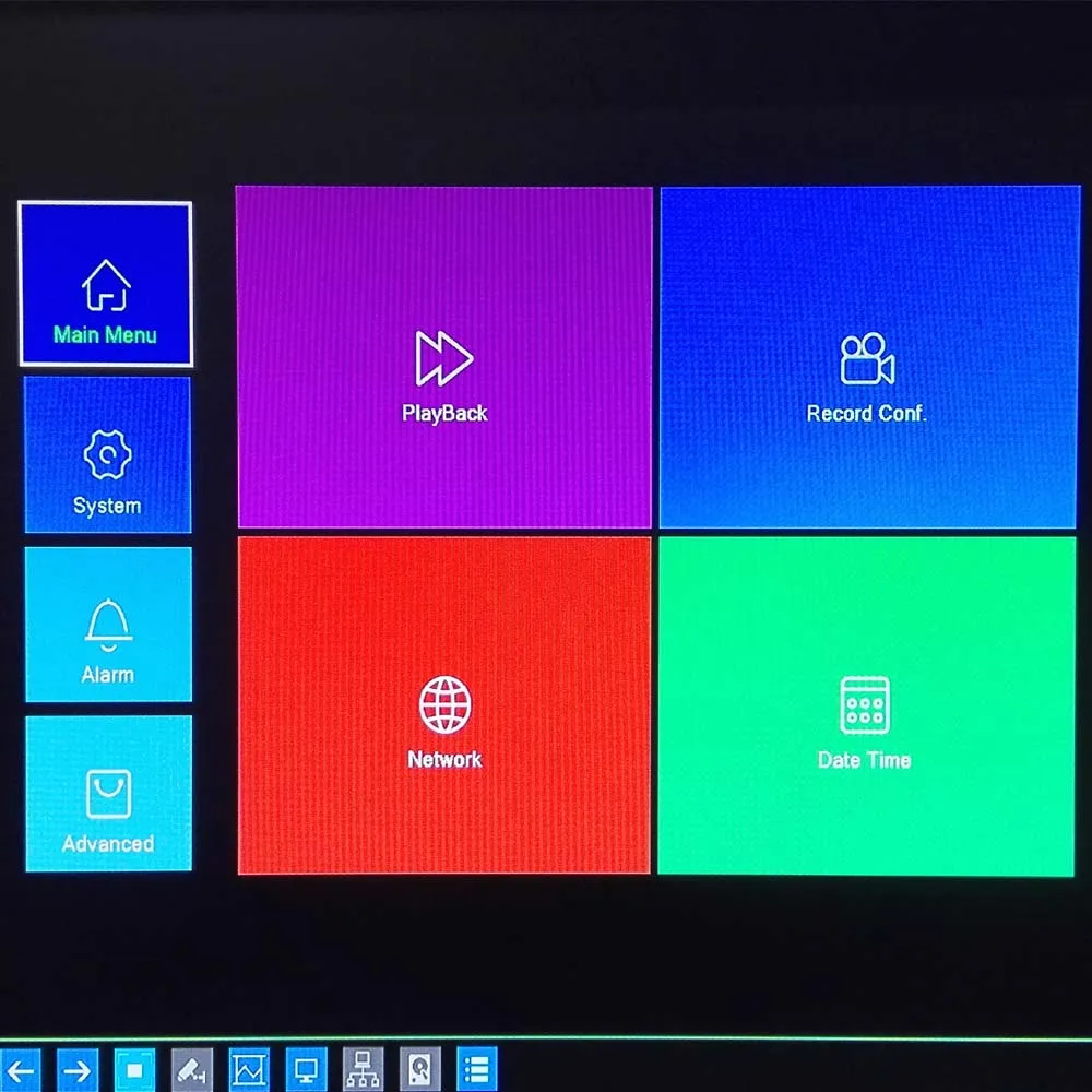 AI Face Detection Security NVR Video Recorder 32ch 4K H.265 Standalone Network Cctv Nvr Xmeye Smart Human Detection Audio Input