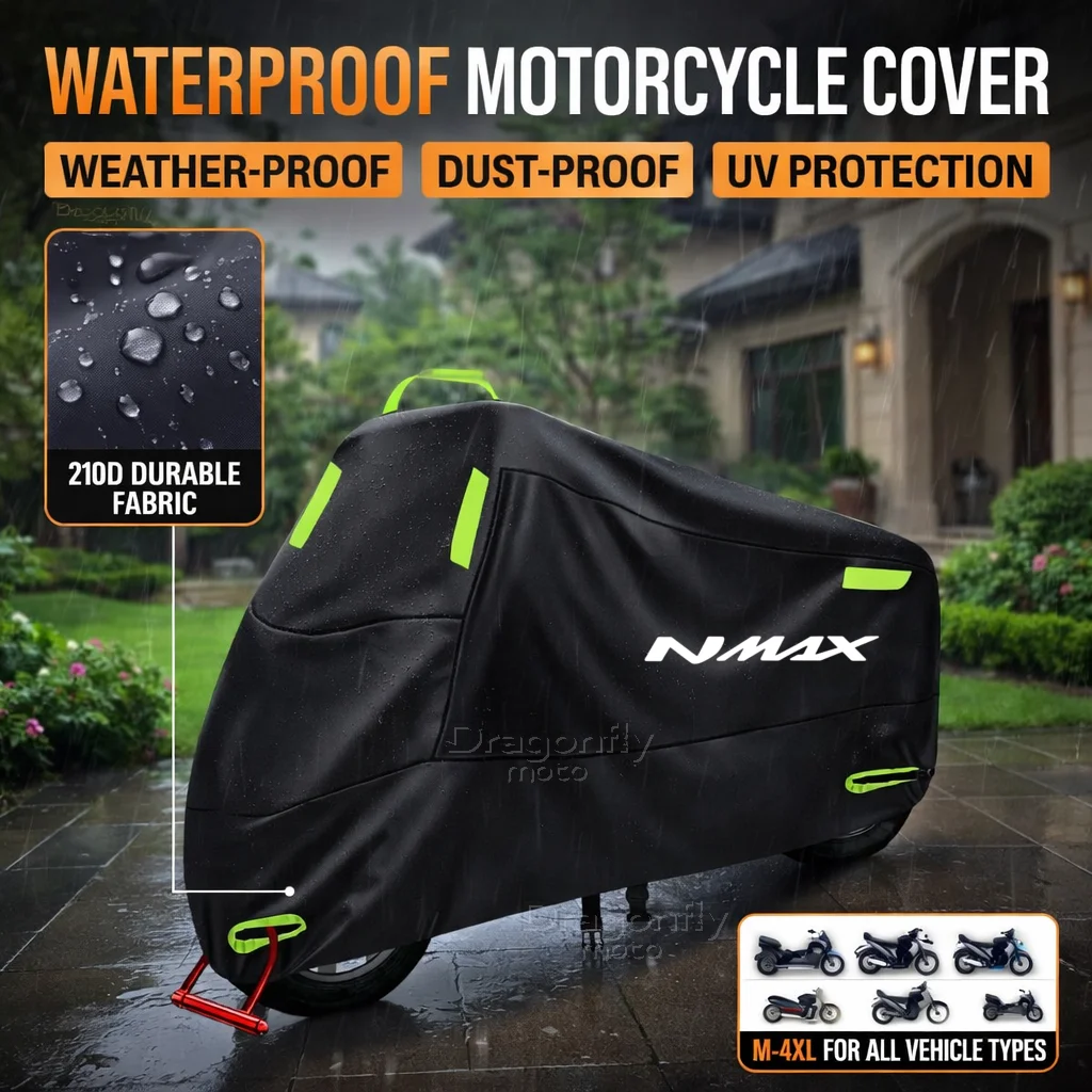

For YAMAHA NMAX125 NMAX150 NMAX155 NMAX160 NMAX 125 150 155 Motorcycle Cover Waterproof Outdoor Scooter UV Protector Rain Cover