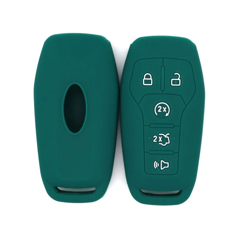 Convient pour Ford Taurus Edge Roadster territoire Lingyu Explorer Conqueror sac à clés de voiture à 5 touches housse de clé anti-chute