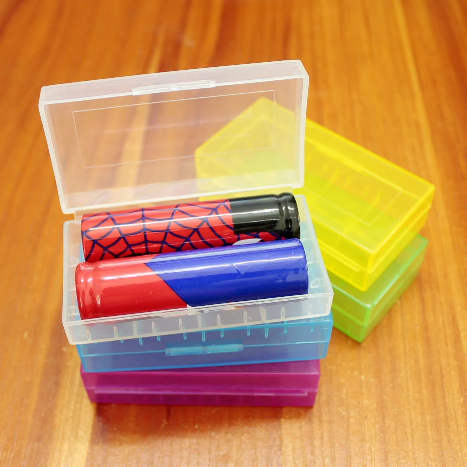 18650 Storage Box 2S Battery Box Portable High Quality 16430 Battery 4 Capsules Storage Box Storage Box