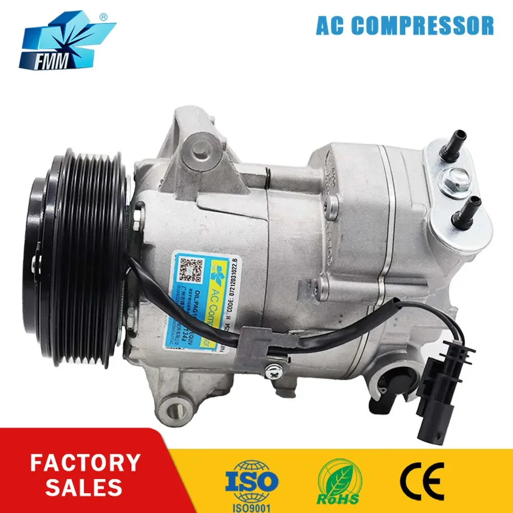 

12V CVC6 AC Compressor for CHEVROLET ORLANDO CRUZE 1.4L VAUXHALL Opel ASTRA J INSIGNIA MERIVA 13414019 13450515 1618401 1618494