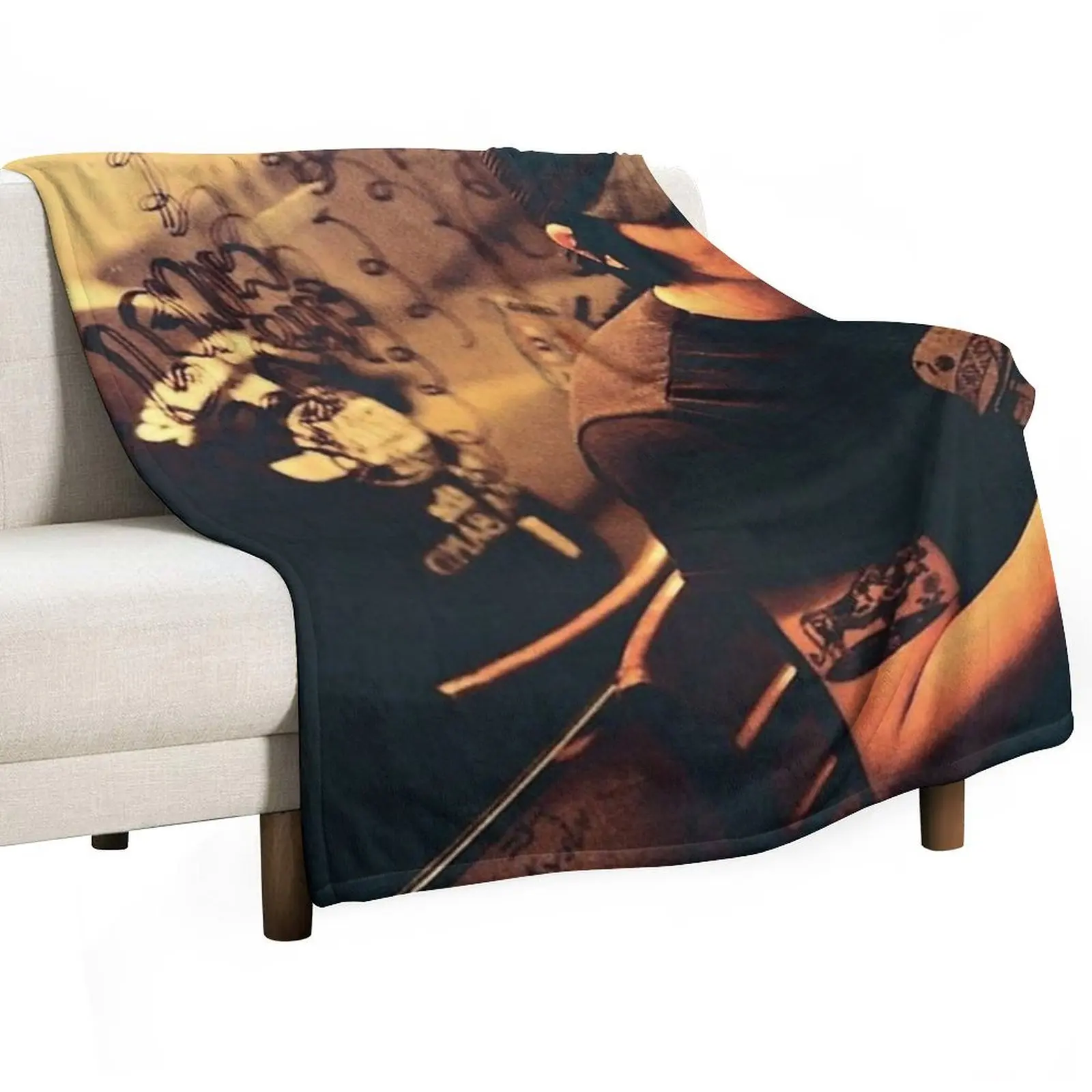 إليوت سميث!! ألبوم رمي بطانية سرير مزخرف كيس النوم تأثيري أنيمي بطانيات الشتاء الدافئة #3