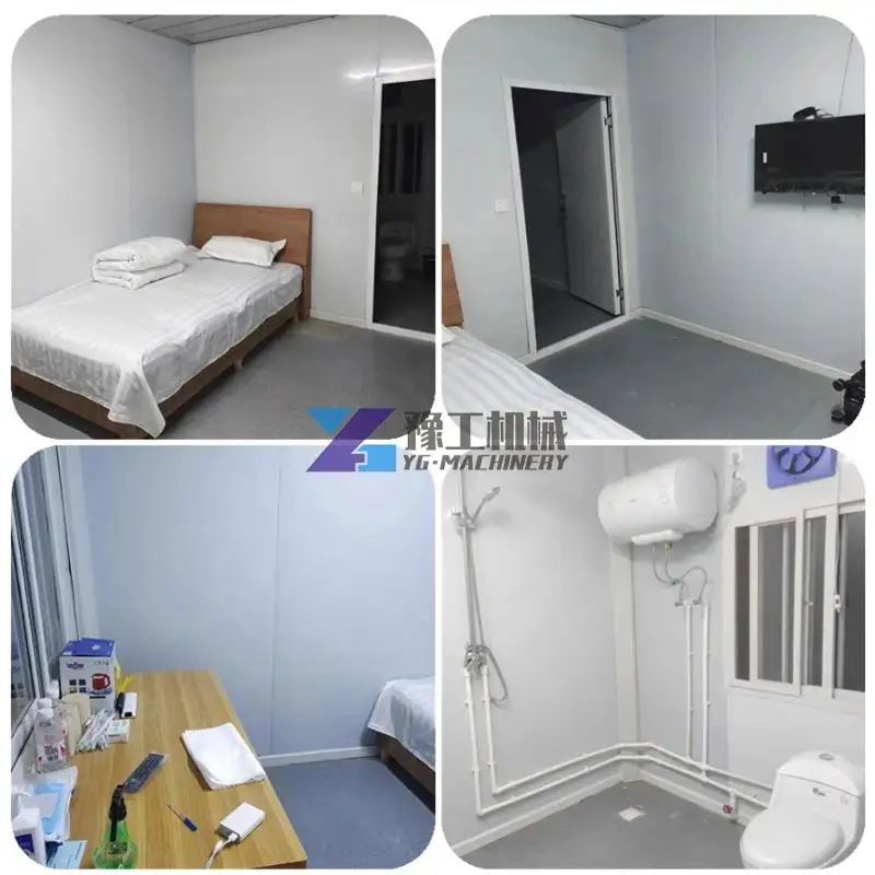 China Folding Container House Fast Fold Out Flat Pack Prefabricated 20ft 40ft Foldable Portable Modular Tiny Houses Homes Camps