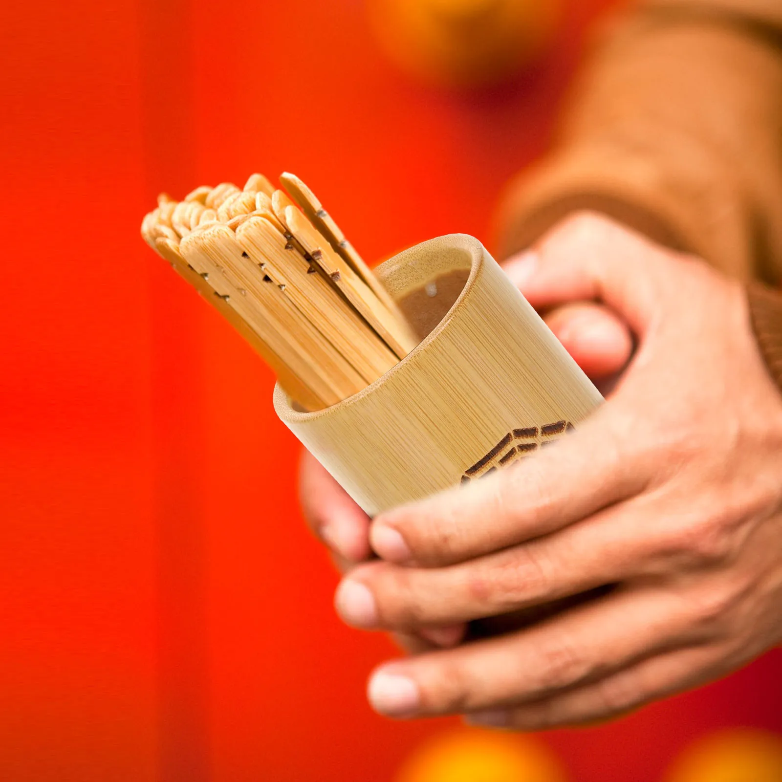 

Набор для гадания: бамбуковый котелок, медные монеты, реквизит для игры в гадание, инструменты для храмовых и гадательных игр