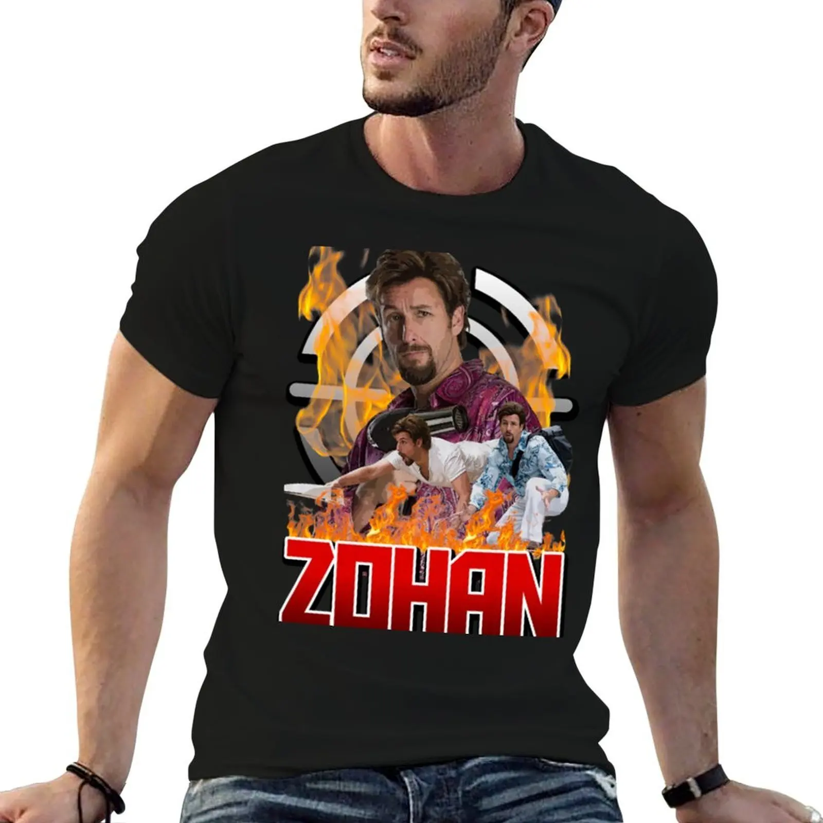 Zohan Vintage T-Shirt t shirt men 100% cotton luxury brand t shirt man cotton man tshirt T-shirt