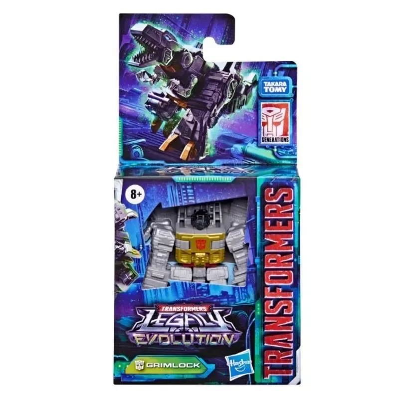 Takara Tomy Hasbro Transformers Grimlock figura de acción juguete Robot adornos figura juguetes Regalo de Cumpleaños 8cm