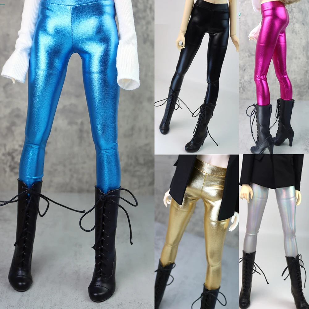 Fits 1/3 1/4 1/6 BJD Doll Clothes DD SD YOSD MYOU Toys Doll accessories Fashion Slim Leather pants Girl's gift