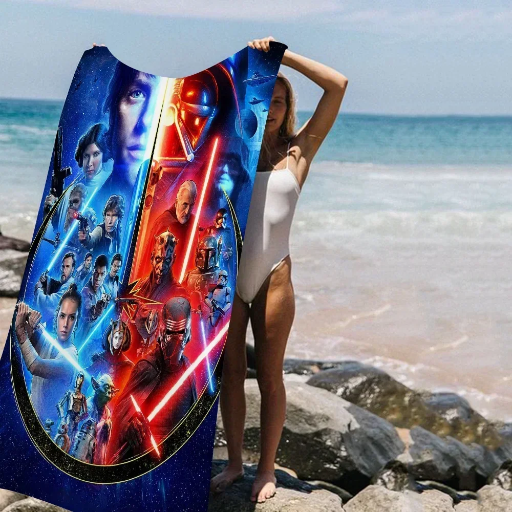 S-star W-wars Big Microfiber Beach Towels Quick Dry Towel Sand Beach Towels Pool Towel For Travel Swim Pool Yoga
