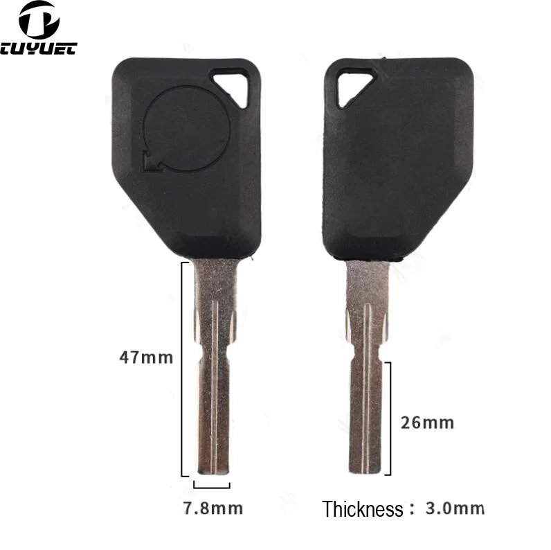 10PCS Transponder Key Shell  For Volvo XC90 S80  XC60 XC40  Blank key case