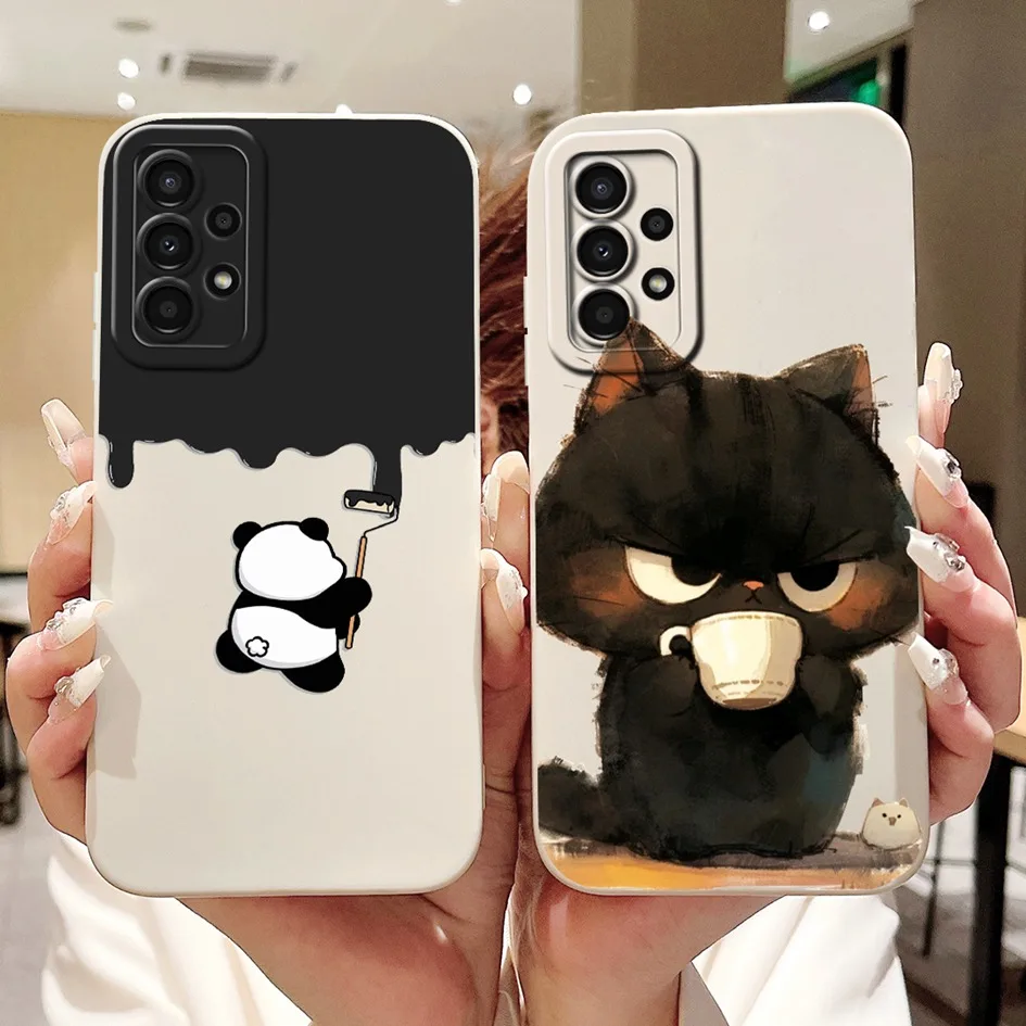 Case For Samsung Galaxy A32 4G A 32 5G Phone Cover Cute Flowers Daisy Fundas Soft Coque For Samsung A32 SM-A325F SM-A326B Bumper
