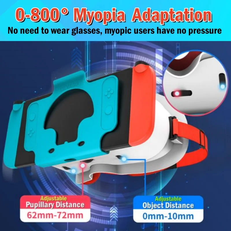 سماعة VR لنينتندو سويتش العادية/OLED نموذج نينتندو سويتش ثلاثية الأبعاد الواقع الافتراضي نظارات الواقع الافتراضي VR لابو نظارات سماعة