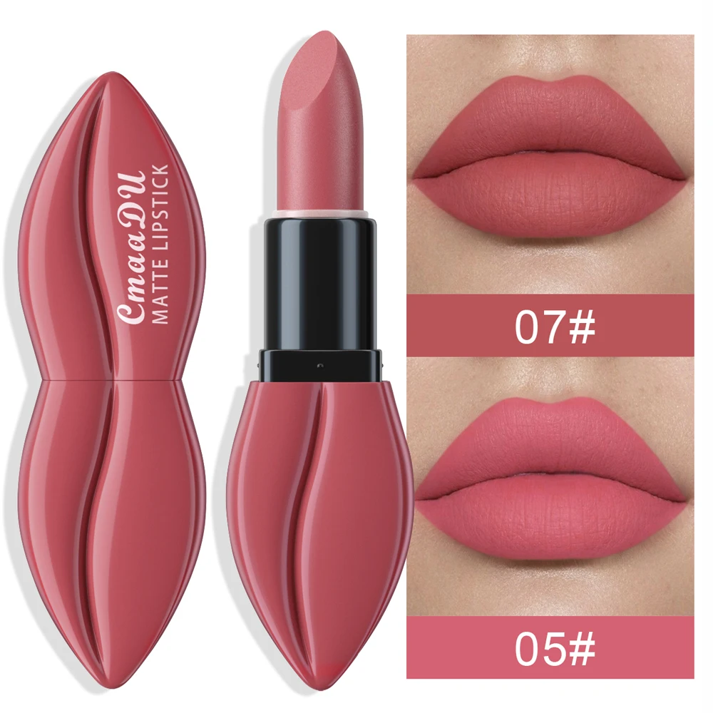 Big Mouth Nude Matte Lipstick 10 Colors Waterproof Long Lasting Lip Stick Not Fading Sexy Red Velvet Lipsticks Makeup Cosmetic