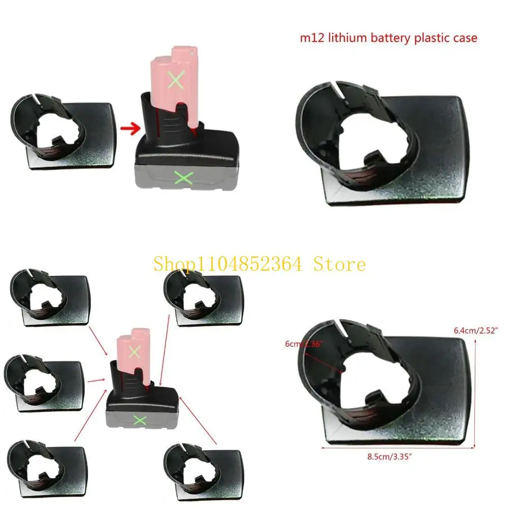 

652F 12V Hard for Case Cover for Shell Protective Storage Repair Part Drop Resistant for 48-11-2411 Lithium