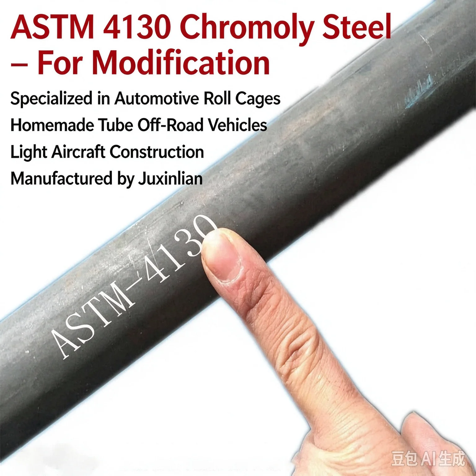 25.4x1.2mm 4130 steel tubing for off-road vehicle roll cages 30CrMo and 42CrMo chrome-molybdenum tubing; GCr15 bearing steel