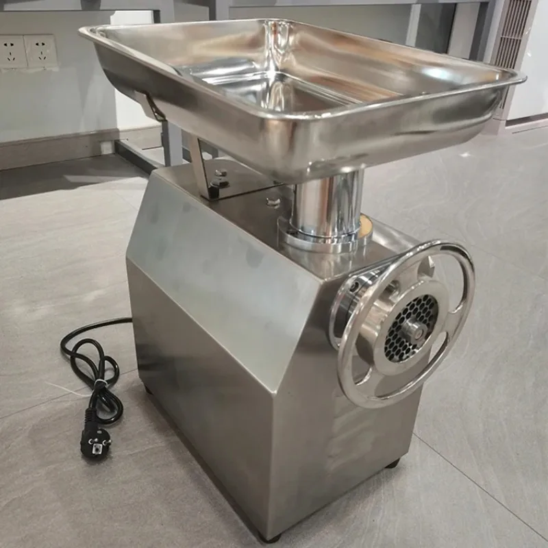 Industrial Grade Electric Meat Grinder TK32, Heavy Duty Stainless Steel Mincer for Commercial Kitchen Food Processing