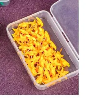 

50Pcs Star Shaped Push Pins Vibrant Colorful Thumbtacks for Bulletin Board Memo Corkboard Reliable Grip for Notes Photos