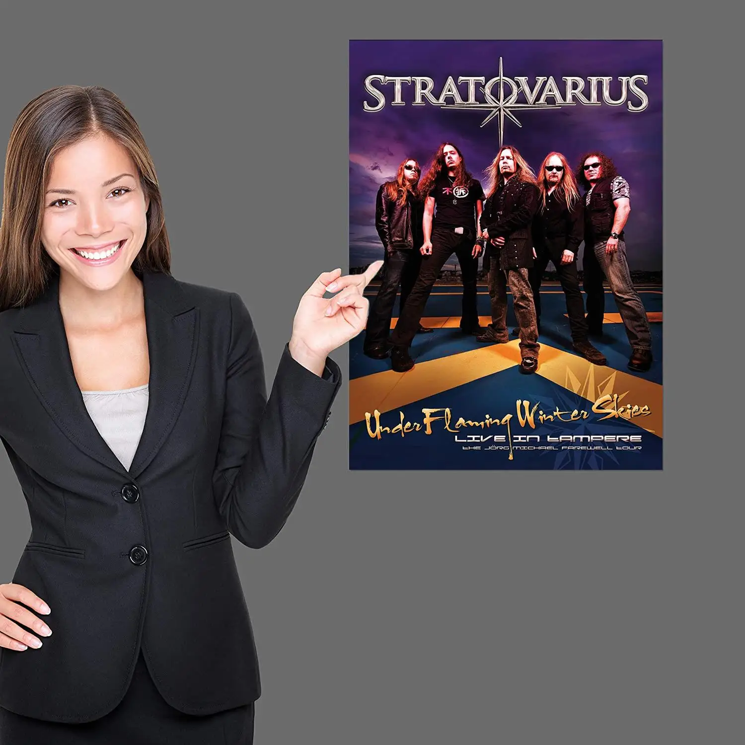 Stratovarius Poster Painting 24x36 Wall Art Canvas Posters Personalized Gift Modern Family bedroom Decoration Art Poster