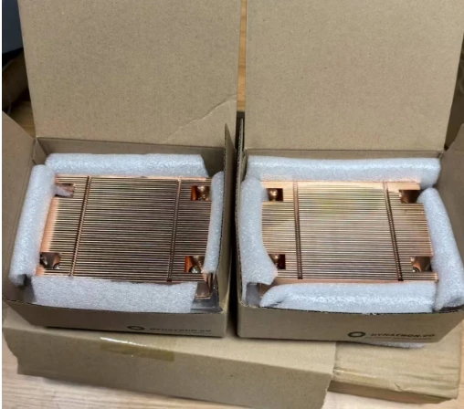 

For AMD AM4 AM5 1U Pure Copper VC Board Server Heat Sink ITX Ultra Thin Computer Desktop Wind Chassis