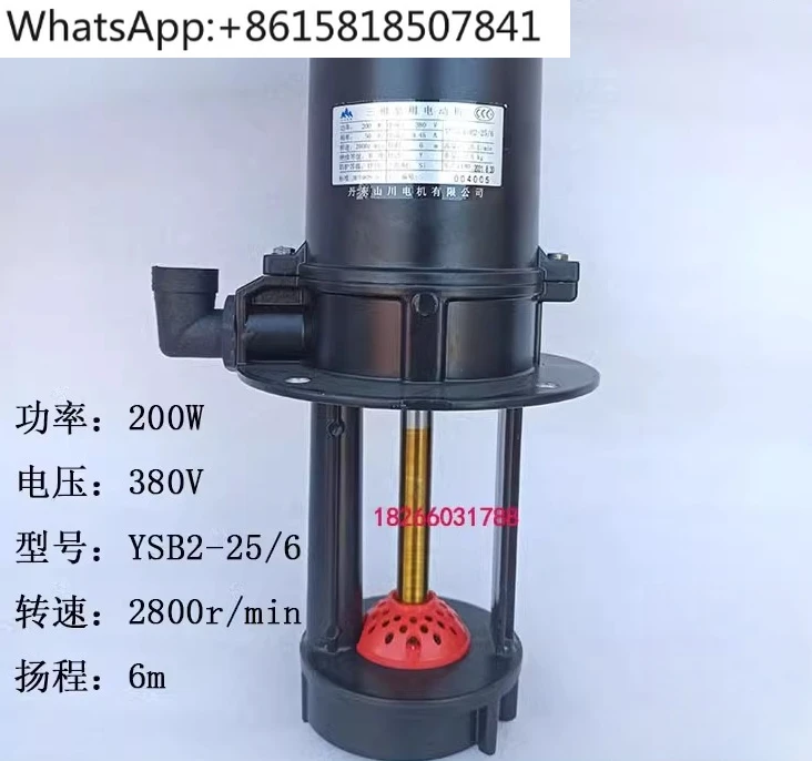 

Three-phase electric pump 200W cooling water pump Electric pump YSB2-25/6