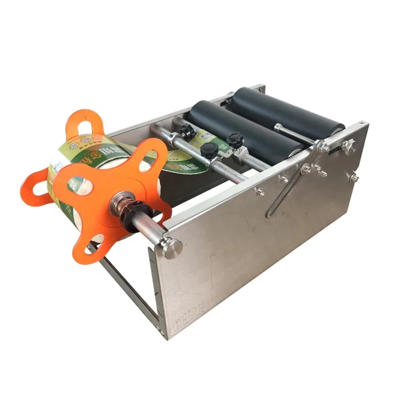 Tabletop Labeling Machine Mini Labeling Machine Label Applicator Manual Sticker Machine for Bottles