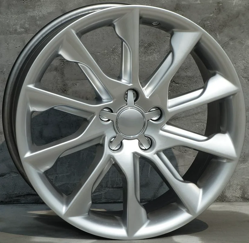 18 Inch Silver Wheels 5x112 Car Wheel Rims For Audi Accessories