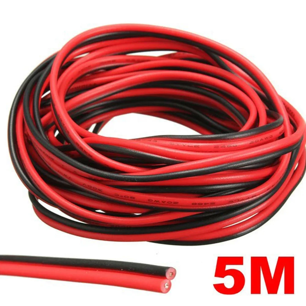 Instalación conveniente Accesorios de iluminación Cable de extensión Tira de luz LED Conexión monocromática Cable de altavoz rojo