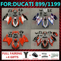 Fairings Kit Fit For Ducati Panigale 899 1199 2012 2013 2014 full fairing kit Bodywork Set High Quality Injection mold zxmt