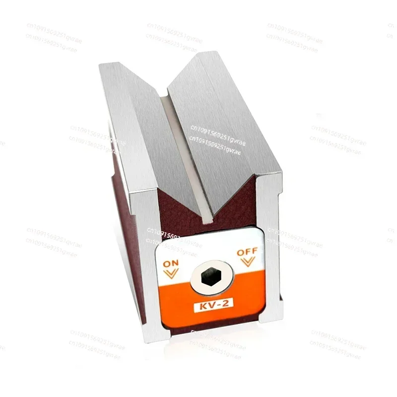 KV-2 Magnetic Triangle Platform Right Angle Magnetic Base Laser Machine V-Type Magnetic Block Wire Cutting Magnet 12K CH