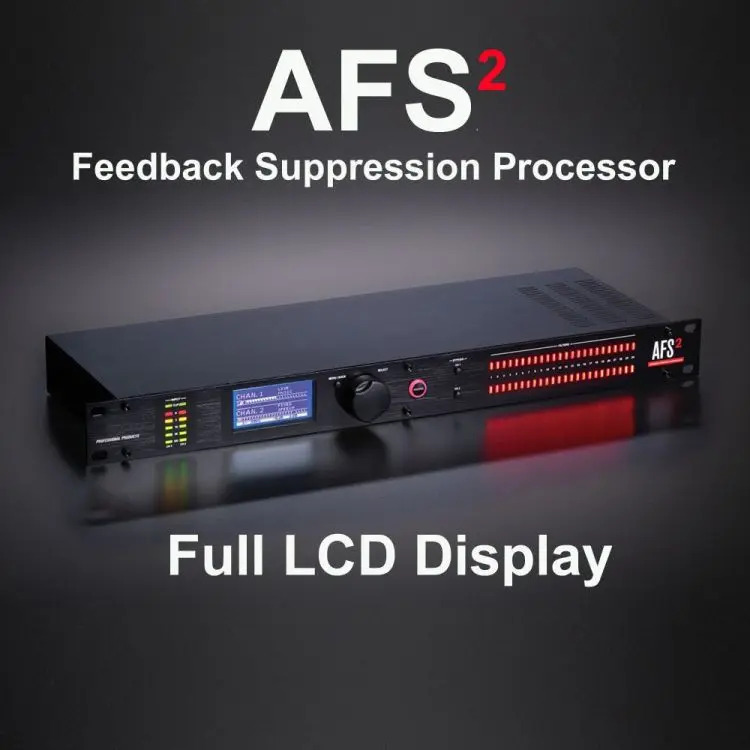 DBX AFS2 Full LCD Display Feedback Suppression Processor Audio Processor Drive Rack DBX Audio Processor