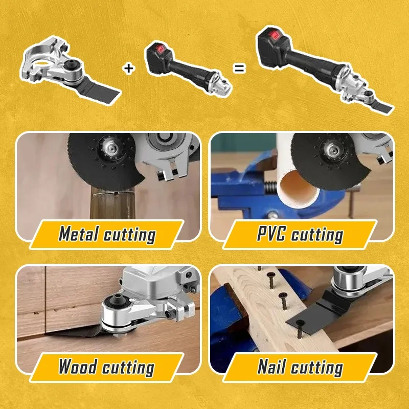 Conversión de amoladora angular, adaptador de cabeza Universal para M10, 100mm/M14, 115mm, 125mm, accesorios de pulido