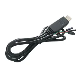 PL2303HX USB to UART TTL RS232 Upgrade Module 1m/3.3ft Download Cable Wire