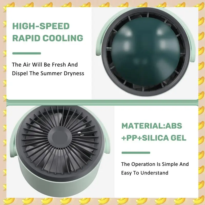 

A45U Desktop Turbo Fan Utility High Speed Hurricane Violence Portable Circulating USB Mini Fan