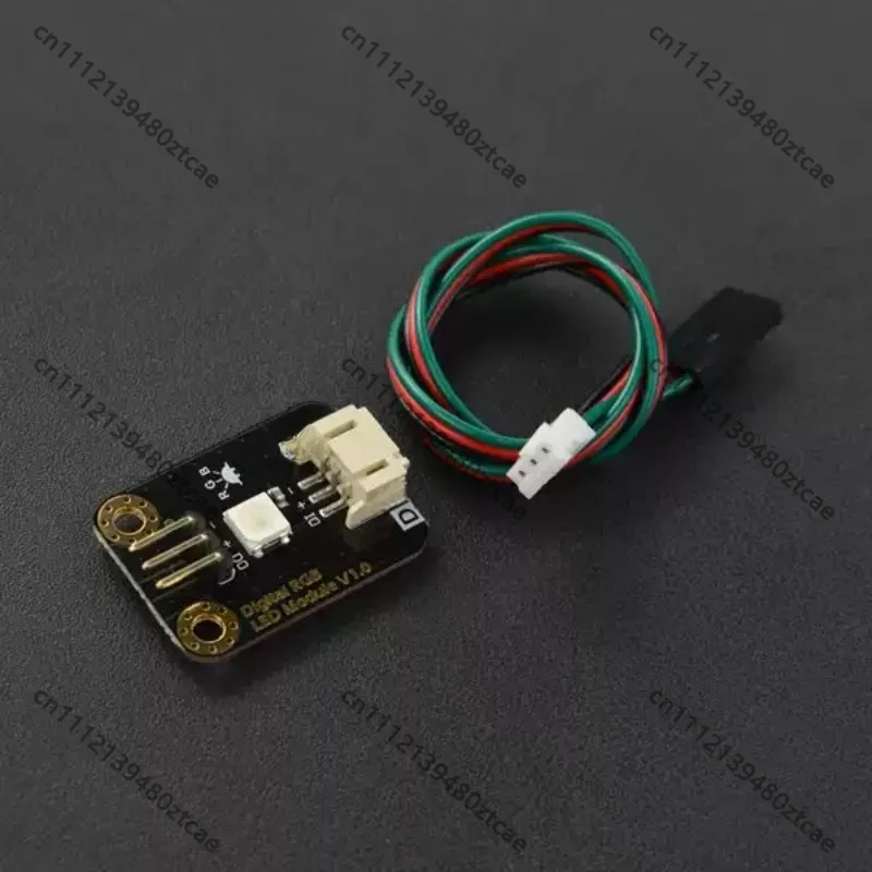 LED Module DFRobot Gravity, Solder-free Cascadable Full Color Light Accessory for Student Coding Lighting Control Experiment
