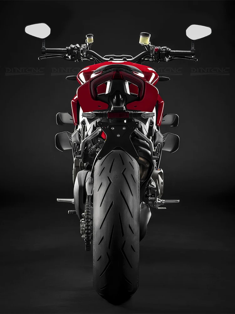 E9 لـ DUCATI STREETFIGHTER 2023 V4 V4S SP V2 1100 1098 848 الجانب الأيسر الأيمن المقود نهاية مرآة دوران دراجة نارية الملحقات #6