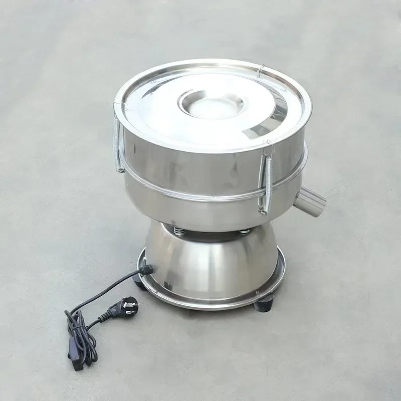 300MM S.Steel Electric small size household Electric Vibration Screen Machine Sieve Shaker Filter Powder Sieve Machine