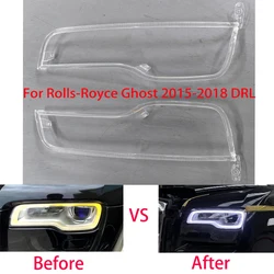 Fit For Rolls-Royce Ghost 2015 2016 2017 2018  Car DRL Headlight Light Guide Plate Daytime Running Light Tube Bar Angel Eye