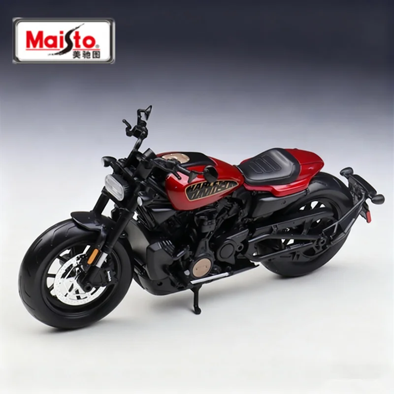 

Maisto 1:12 Harley 2024, Sportster S, спортивная круизная модель мотоцикла из сплава, литая под давлением металлическая модель мотоцикла для уличных гонок, подарок для детей