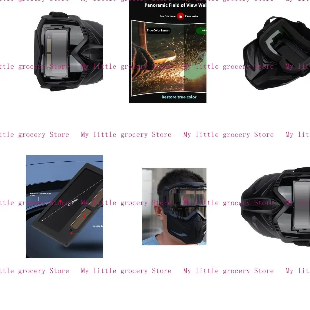 D5BD HEAT HEAT WELDING Mask Auto Auto Menyesuaikan Lensa Lensa Cakupan Penuh Pelindung Helm Lepas Lapisan Fleksibel
