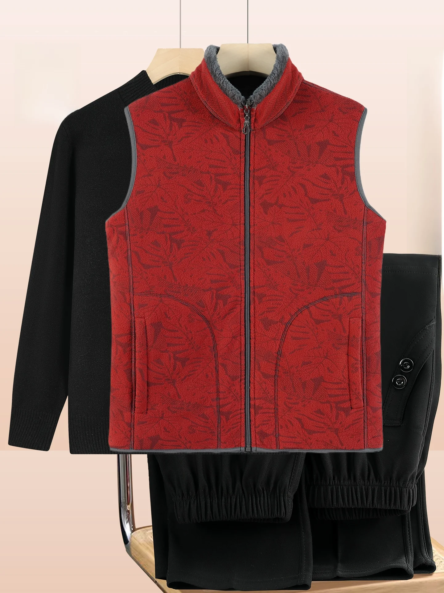 

Теплая женская куртка-жилет, модные свободные длинные брюки, без рукавов, на молнии, с воротником-стойкой, тонкая зимняя верхняя одежда