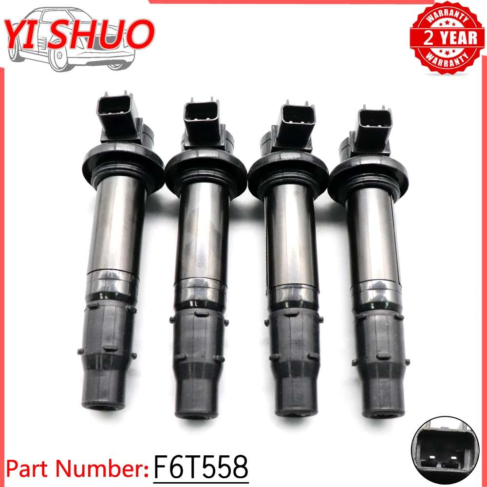 Car New Ignition Coil F6T558 for Yamaha YZF R1 R6 R6S VMX V Max R6 RJ15 Bj YZF R1FZ8 for KAWASAKI Versys 650 650R EX650J EX650C