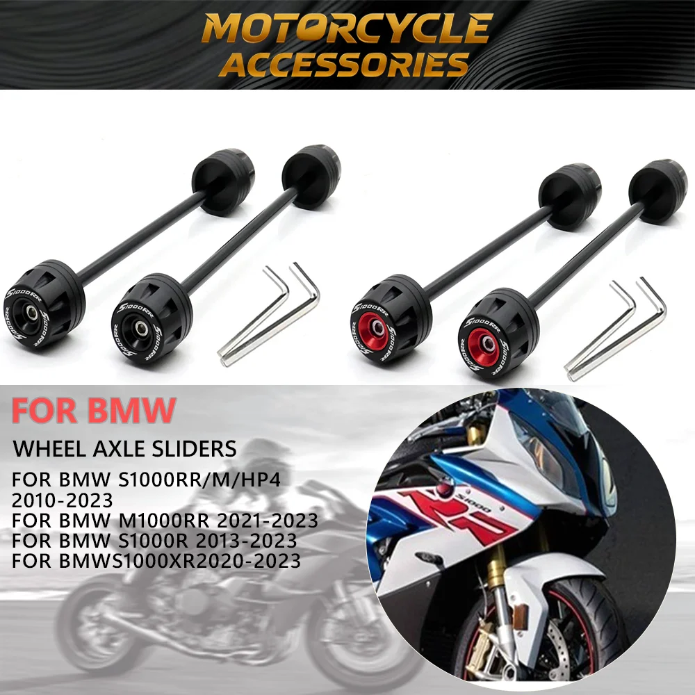 

Slider Motorbike Wheel Protector S1000 R RR XR M 2020 2021 for BMW S1000RR S1000R S1000XR 2019-2022 Rear Front Axle Fork Crash