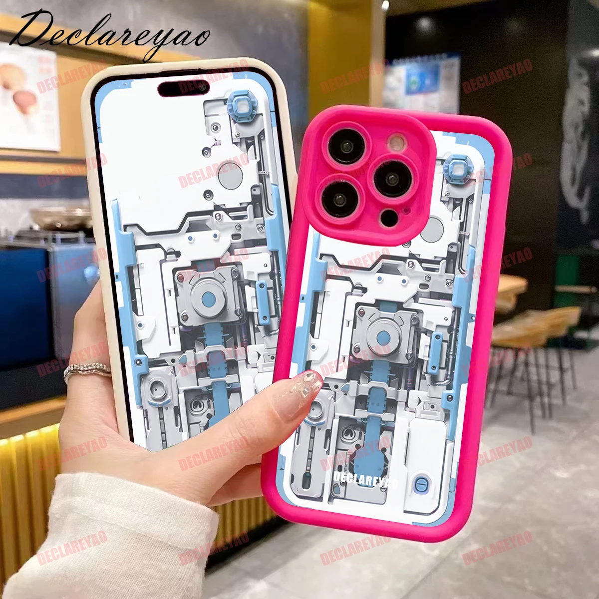 DECLAREYAO ماتي ضوء سليم بولي يوريثان لينة Coque ل Xiaomi Mi 14 12 Lite 13 5G 13T NE 9T 8 Civi 2 11 غطاء مقاوم للصدمات